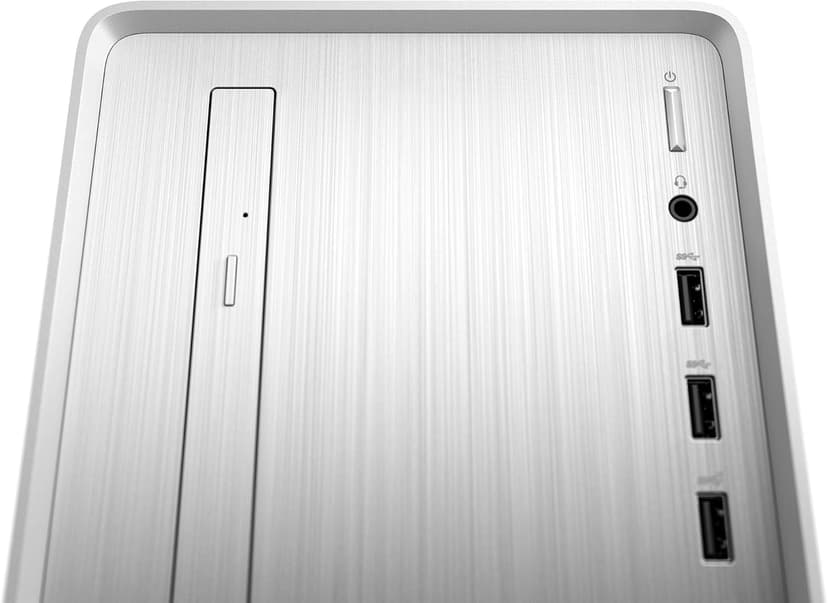 HP Pavilion Desktop, 10th Gen Intel Core i7-10700 Processor, 16 GB RAM, 1 TB hard drive + 256 GB SSD, Windows 10 Home (TP01-1070, Silver)