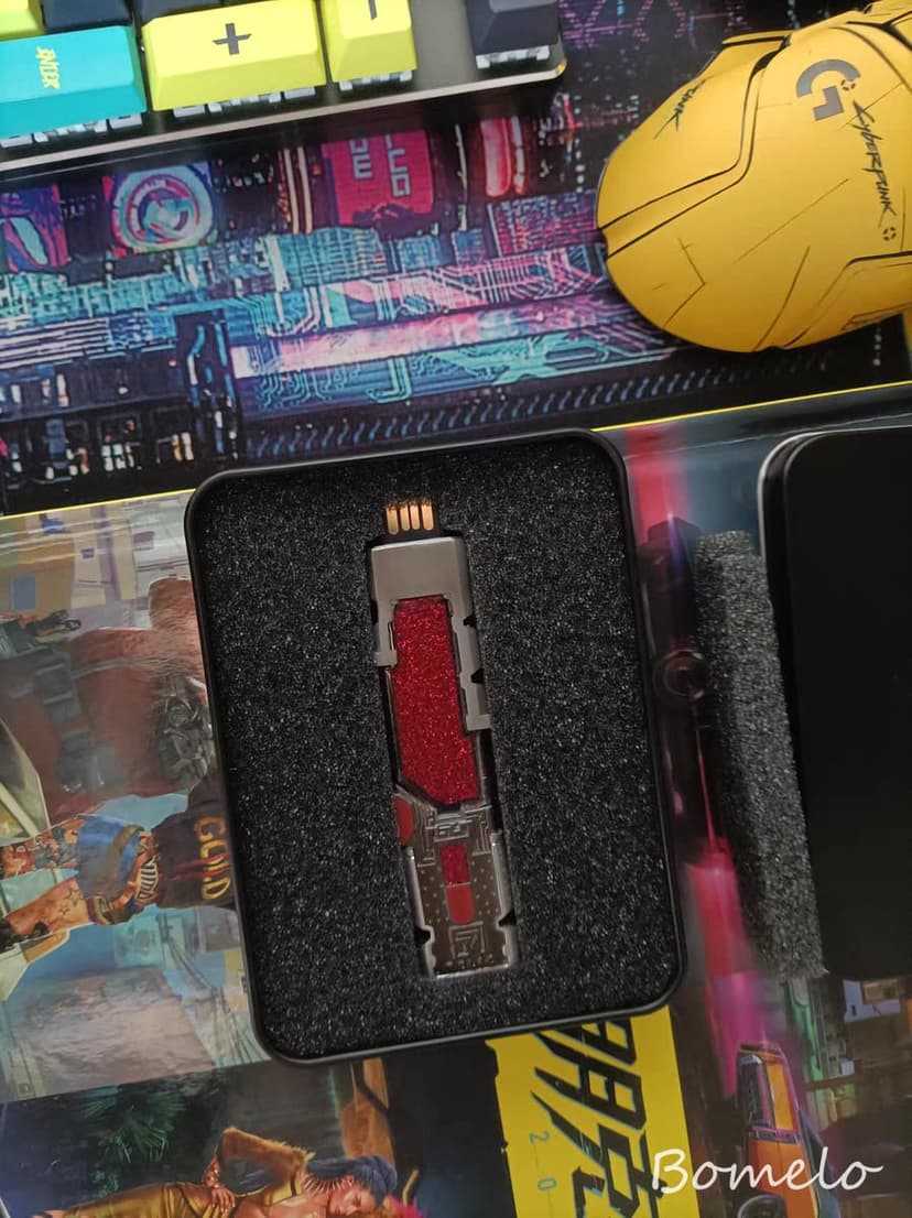 Cyberpunk 2077 The Relic - Johnny Silverhand - Arasaka Flash Drive (64G USB2.0)