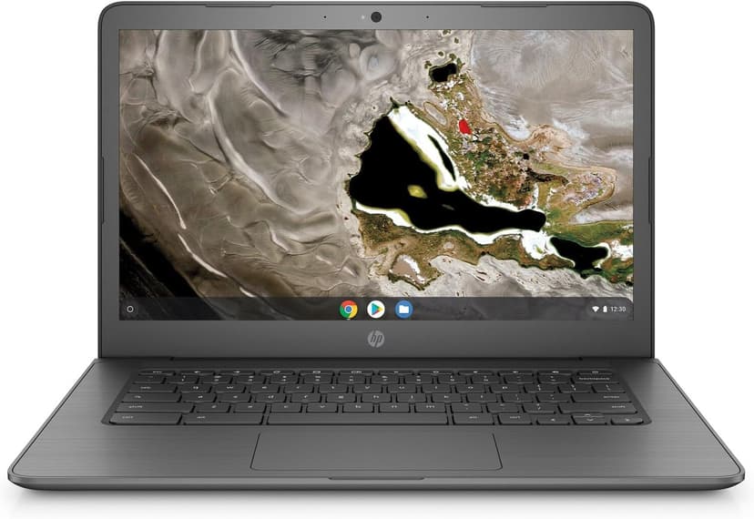 HP Chromebook 14A G5 Laptop 14" HD 1366 x 768 AMD A4-9120C Processor AMD Radeon R4 Graphics 4GB DDR4 RAM 32GB eMMC 1.6 GHz Chrome OS Wi-Fi Bluetooth Natural Silver (Renewed)