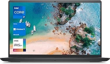Dell Inspiron 3520 15.6" FHD Laptop, Intel Core i7-1255U Processor, 32GB RAM, 1TB SSD, Webcam, HDMI, SD-Card Slot, Wi-Fi 6, Windows 11 Home, Black