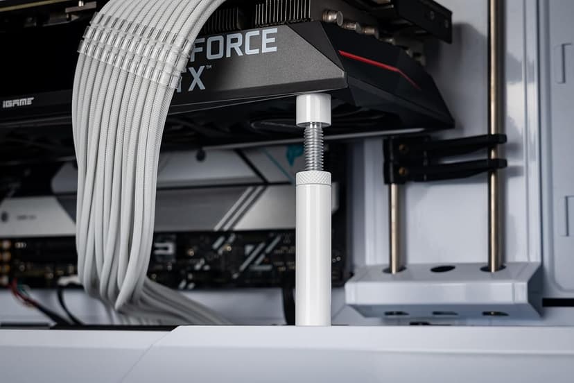GPU Support Bracket, Gpu Anti Sag Bracket, Graphics Card GPU Brace Support, Video Card Sag Holder Bracket, GPU Stand with Magnet & Non-Slip Sheet, L(74-120mm)