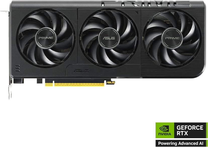 ASUS The SFF-Ready Prime GeForce RTX™ 5060 8GB GDDR7 OC Edition Graphics Card (PCIe® 5.0, 8GB GDDR7, HDMI®/DP 2.1, 2.5-Slot, Axial-tech Fans, Dual BIOS)
