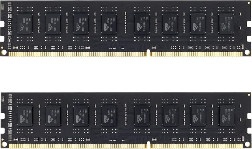 Timetec 16GB KIT(2x8GB) DDR3L / DDR3 1600MHz (DDR3L-1600) PC3L-12800 / PC3-12800 Non-ECC Unbuffered 1.35V/1.5V CL11 2Rx8 Dual Rank 240 Pin UDIMM Desktop PC Computer Memory RAM(SDRAM) Module Upgrade