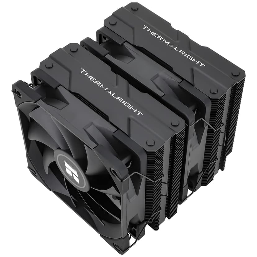 Thermalright Peerless Assassin 120 Black CPU Air Cooler, 6 Heat Pipes,TL-C12B PWM Fan, Aluminium Heatsink Cover, AGHP Technology, for AMD AM4/AM5/Intel LGA 1700/115X/1851/1200/2066/2011 PA120 Black
