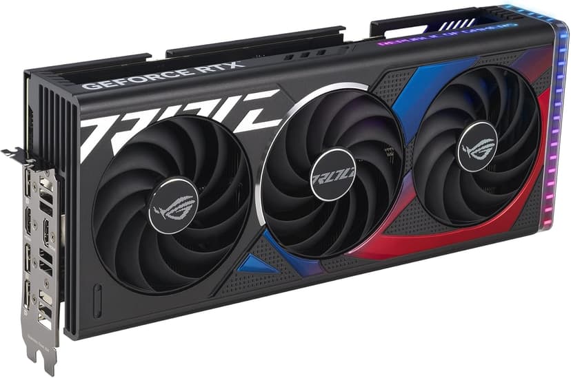 ASUS ROG Strix GeForce RTX 4070 Super OC Edition Gaming Graphics Card (PCIe 4.0, 12GB GDDR6X, DLSS 3, HDMI 2.1a, DisplayPort 1.4a, Massive Vented Backplate, Power Sensing, Aura Sync)