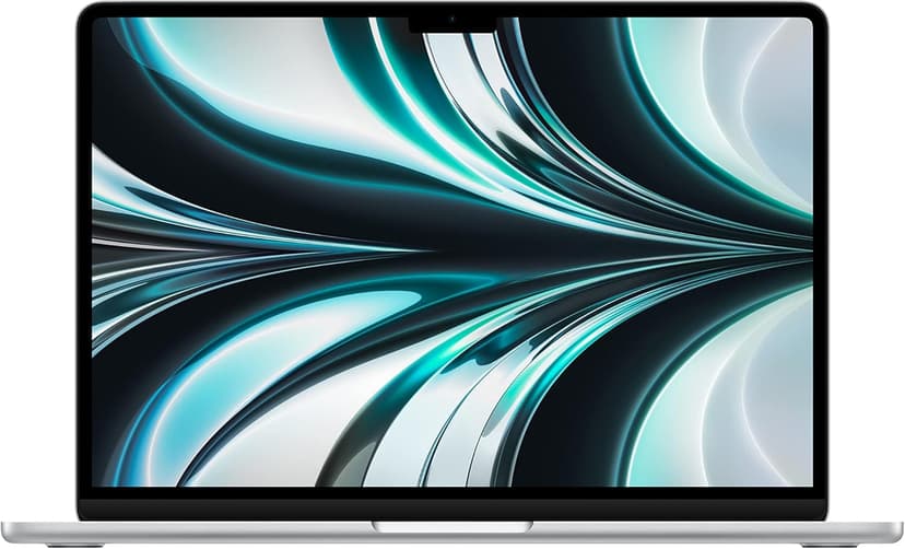 Apple 2022 MacBook Air Laptop with M2 chip: Built for Apple Intelligence, 13.6-inch Liquid Retina Display, 16GB RAM, 256GB SSD Storage, Backlit Keyboard, 1080p FaceTime HD Camera; Silver