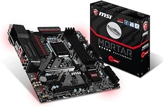 MSI Gaming Intel B250 LGA 1151 DDR4 HDMI VR Ready micro-ATX Motherboard (B250M MORTAR)