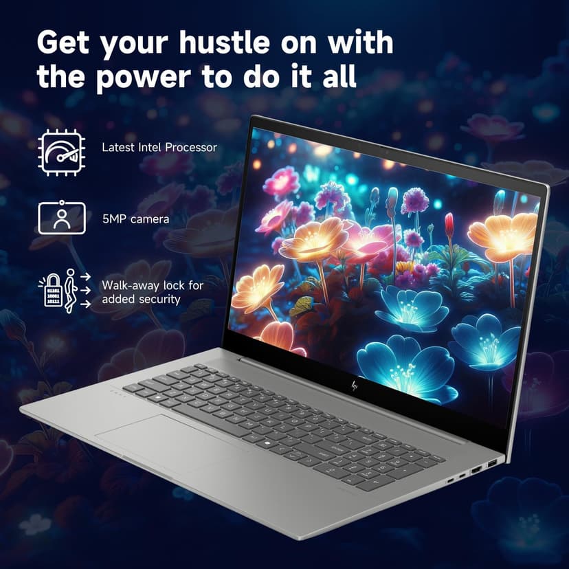 HP 2025 Envy Next Gen Copilot AI Ready Business Laptop, 17.3" UHD Display, Intel Core Ultra 7 155U, GeForce RTX 3050, 64GB DDR5 RAM, 2TB SSD, Backlit KB, Wi-Fi 7, W11P, ADATA 512 External SSD Bundle