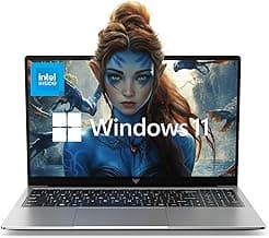 Laptop Computer Intel N-Series Windows Laptop 15.6-in 16GB DDR4 512GB SSD Traditional Laptops WiFi 5 HDMI Type-C USB3.2 Webcam 3.5mm Audio Numeric Keypad Office Laptops Student Laptops