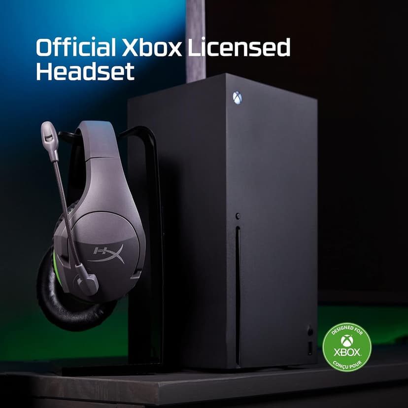 HyperX CloudX Stinger Core – Wireless Gaming Headset, for Xbox Series X|S and Xbox One, Memory foam & Premium Leatherette Ear Cushions, Noise-Cancelling,Black