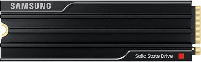 Samsung SSD 9100 PRO with Heatsink 2TB, PCIe 5.0x4 M.2 2280, Seq. Read Speeds Up to 14,800/13,400 MB/s, Best for AI Computing, Gaming, and Heavy Duty Workstations (MZ-VAP2T0CW)