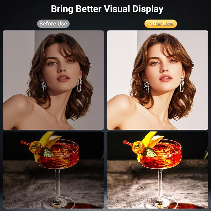 Clip On Ring Light for Laptop, Video Conference Lighting with 3 Color Modes, Adjustable USB LED Light for Computer Monitor, Zoom Streaming, Teams Calls, TikTok Live Streaming