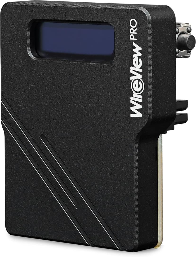 Thermal Grizzly WireView Pro GPU 90° - 1x12VHPWR 90° Reversed - Advanced Power Meter for Graphics Cards - OLED Display - Temperature Sensors - Monitoring Tool - Made in Germany