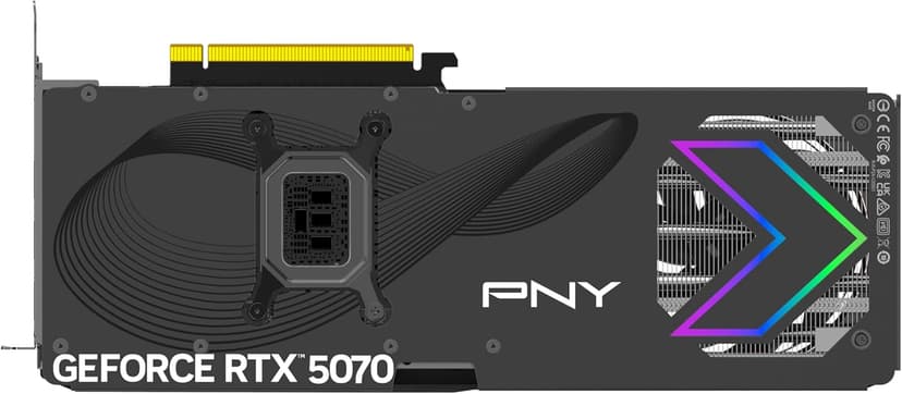 PNY GeForce RTX™ 5070 ARGB Overclocked Triple Fan
