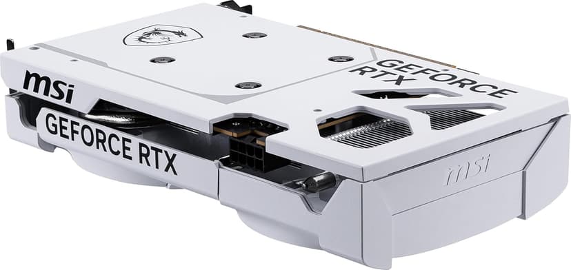 MSI Gaming RTX 5060 8G Ventus 2X OC White Graphics Card (8GB GDDR7,128-bit, Extreme Performance: 2535 MHz, DisplayPort x3 2.1a, HDMI 2.1b, NVIDIA Blackwell Architecture)