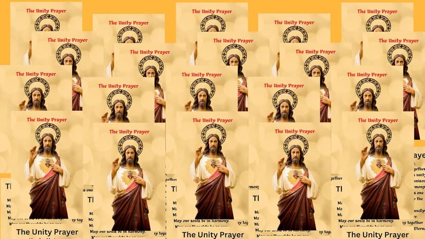 The Unity Prayer Card - 100 pack