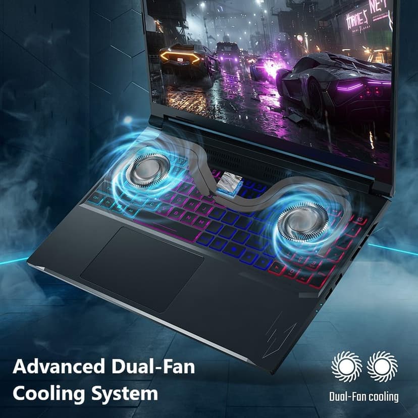 Acer Nitro V 16S AI Gaming Laptop | AMD Ryzen 7 260 Processor | NVIDIA GeForce RTX 5060 Laptop GPU (572 AI Tops) | 16" WUXGA IPS 180Hz Display | 32GB DDR5 | 1TB Gen 4 SSD | Wi-Fi 6 | ANV16S-41-R2AJ