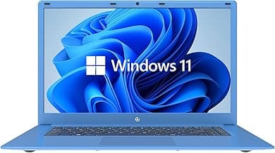 Core Innovations 15.6" Full HD Intel 4GB RAM 64GB SSD Laptop with Windows 11 - Blue