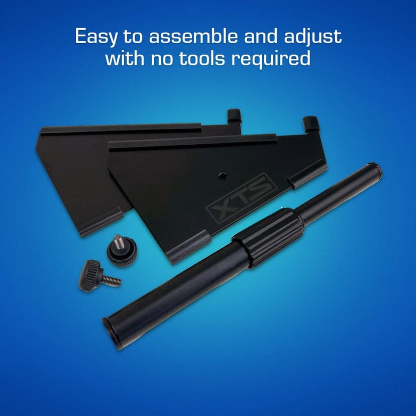 XTS Desktop Stand, Large 10.6" - 18.5" Size For Sampler/Synth/MIDI Controller/Drum Machine, Fits Akai MPC Live 2 / Ableton Push 3 / Native Instruments Maschine and more, by Analog Cases