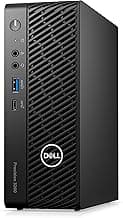 Dell Precision 3260 Compact Workstation Desktop (2022) | Core i5-13600 - 256GB SSD Hard Drive - 32GB RAM | 14 cores @ 5 GHz Win 11 Pro Black