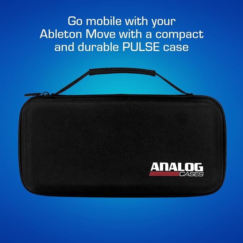 ANALOG CASES Ableton Move Case - Custom-Fitted Compact PULSE Hard Case for Travel