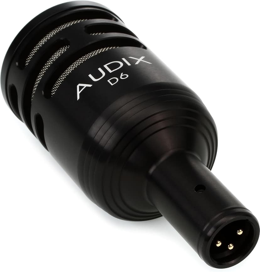 Audix D6 Cardioid Dynamic Kick Drum Microphone for Kick Drums and Bass Instruments