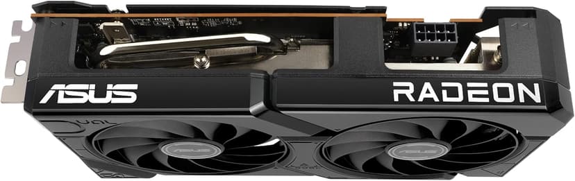 ASUS Dual Radeon™ RX 7600 EVO OC Edition 8GB GDDR6 (PCIe® 4.0, 8 GB GDDR6, HDMI® 2.1, DisplayPort™ 1.4a, 2.5-Slot Design, Axial-tech Fans, GPU Tweak III)