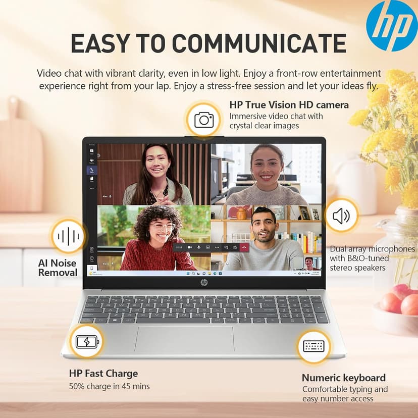 HP 2025 15 Laptop Computer, 15.6" FHD College Students Business Laptop, Intel Core i5 (10 Cores), 40GB RAM 1TB SSD+512GB Docking Set, Windows 11 Pro Lifetime Office, 10-Key Number Pad