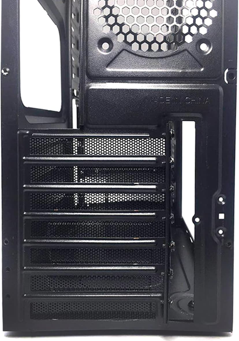 ljhnba Pack of 5 Computer PCI Strips Black PCI Slot Covers with Screws for Computer Case Graphics Card Accessories