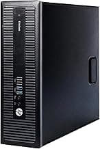 HP EliteDesk 800 G2 SFF Desktop PC Intel Core i5 6th Gen 3.20GHz 16GB RAM 512GB SSD HD Graphics 530 4K / 3-Monitor Support Display Port AC Wi-Fi Bluetooth Windows 11 Pro (Renewed)