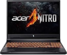 acer Nitro V Gaming Laptop | AMD Ryzen 7 8845HS Octa-Core AI Capable Processor | NVIDIA GeForce RTX 4060 GPU | 16" WUXGA IPS 165Hz Display | 16GB DDR5 | 1TB Gen 4 SSD | Wi-Fi 6E | ANV16-41-R5J0