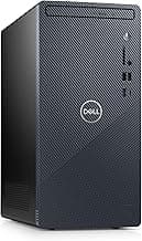 Dell Inspiron 3910 Desktop Computer Tower - 12th Gen Intel Core i5-12400, 16GB DDR4 RAM, 256GB SSD + 1TB HDD, Intel UHD Graphics 730, WiFi 6, HDMI, Bluetooth, USB-C, Windows 11 Home - Blue