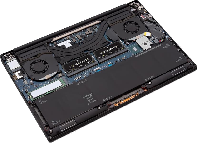 CORSAIR Vengeance SODIMM DDR4 RAM 32GB (2x16GB) 3200MHz CL22-22-22-53 1.2V Intel AMD Laptop Notebook Memory - Black (CMSX32GX4M2A3200C22)