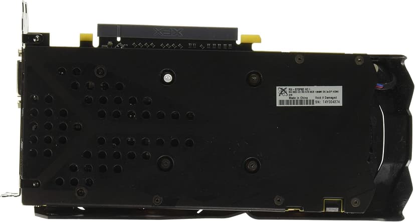 XFX Radeon RX 570 RS XXX Edition 1286MHz, 8gb GDDR5, DX12 VR Ready, Dual BIOS, 3xDP HDMI DVI, AMD Graphics Card (RX-570P8DFD6)