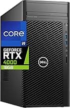 Dell Precision 3660 Tower Computer, Intel i9-13900 24-Core, 64GB RAM, 2TB NVMe SSD, Nvidia RTX A4000 16GB DDR6, Display Port, HDMI, Wi-Fi, Bluetooth - Windows 11 Pro, Black Desktop