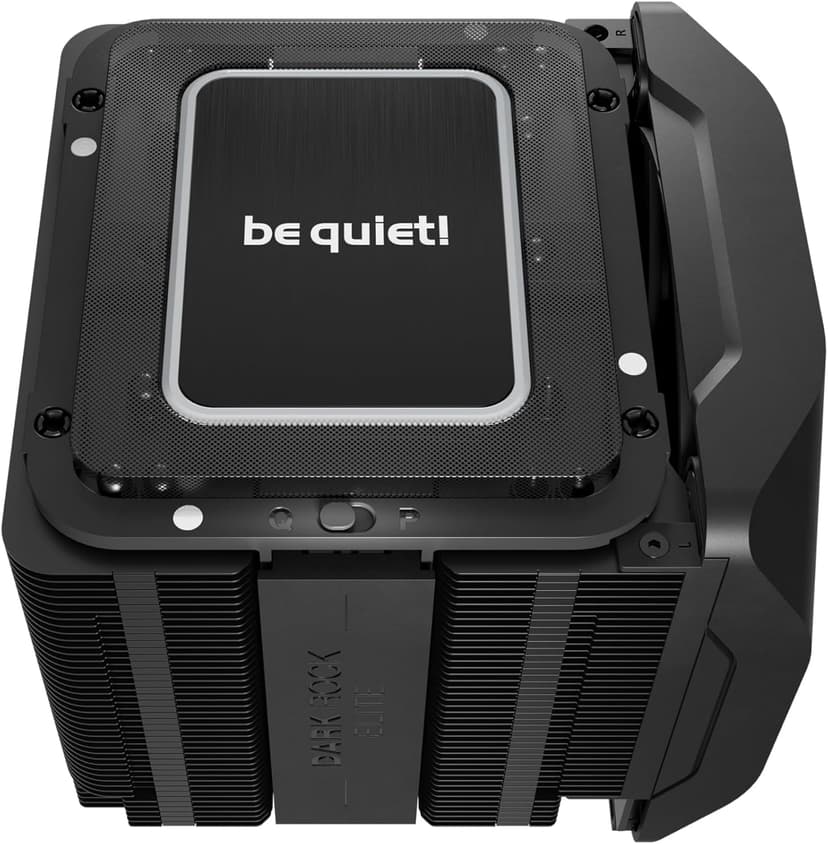 be quiet! Dark Rock Elite Air CPU Cooler | 2X Silent Wings 135mm PWM Fans | Speed Switch with 2 Modes | High-Performance Heat Pipes | Front Fan Rail System | Enhanced RAM Compatibility | BK037
