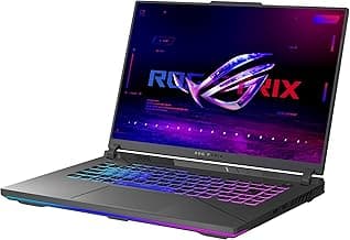 ASUS ROG Strix G16 Gaming Laptop, 16” Nebula Display 16:10 QHD 240Hz, GeForce RTX 4060, Intel® Core™ i9-14900HX, 16GB DDR5-5600, 1TB PCIe SSD, Wi-Fi 6E, Windows 11, G614JVR-ES94