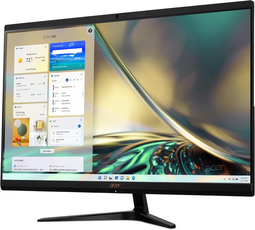 Acer Aspire C27-1700-UA91 AIO Desktop | 27" Full HD IPS Display | 12th Gen Intel Core i5-1235U | Intel Iris Xe Graphics | 16GB DDR4 | 512GB NVMe M.2 SSD | Intel Wireless Wi-Fi 6 | Windows 11 Home