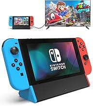 SIWIQU TV Dock Station for Nintendo Switch/Switch OLED, Portable TV Docking Station Replacement with 4K HDMI Adapter/Type C Port/USB Port for Official Nintendo Switch (for Switch/OLED)