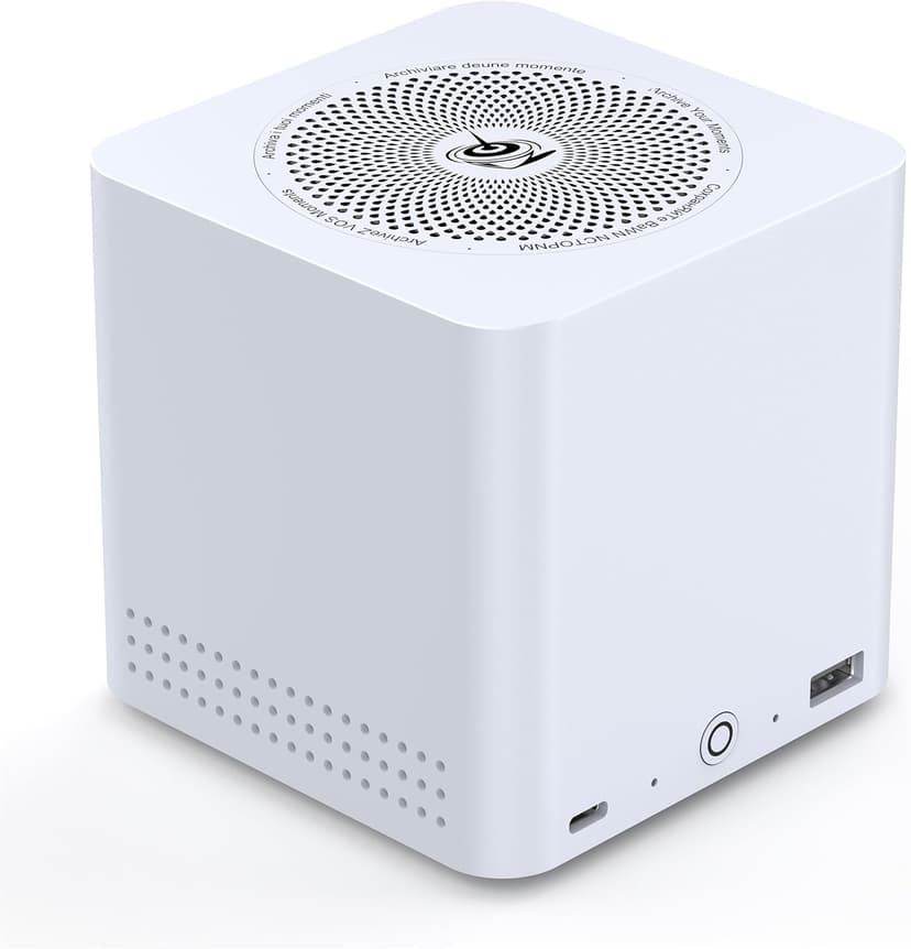 Beelink Mini PC, ME Mini Equipped with N150 Processor, 12GB LPDDR5, 64GB eMMC 2TB SSD, 6×M.2 SSD(MAX 24TB), Dual 2.5GB LAN/WiFi6/BT5.2/USB3.2, Home Theater/Data Center/Soft Routing Mini PC