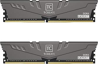 TEAMGROUP T-Create TTCED432G32G3200HC16FDC01 Expert Overclocking 10L DDR4 32GB 3200MHz (PC4 25600) CL16 Desktop RAM Memory Module
