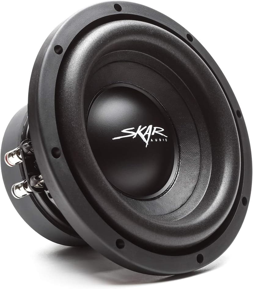 Skar Audio Single 8" Complete 700 Watt SDR Series Subwoofer Bass Package - Includes Loaded Enclosure with Amplifier