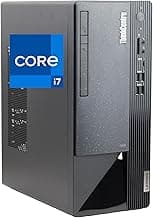 Lenovo ThinkCentre Neo 50T Gen 3 Tower Computer - Intel i7-12700K, 32GB Ram, 1TB NVMe SSD, DisplayPort, HDMI, VGA, DVD-RW, USB Type-C, Card Reader, Wi-Fi, Bluetooth - Windows 11 Pro, Black Desktop