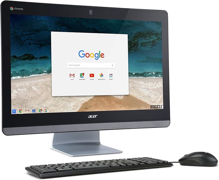 Acer DQ.Z0EAA.001;CA24I-CN Chromebase 24 CA24I-Cn-Intel Celeron 4GB RAM-16GB SSD-23.8'' Non-Touchscreen AIO PC (Renewed)