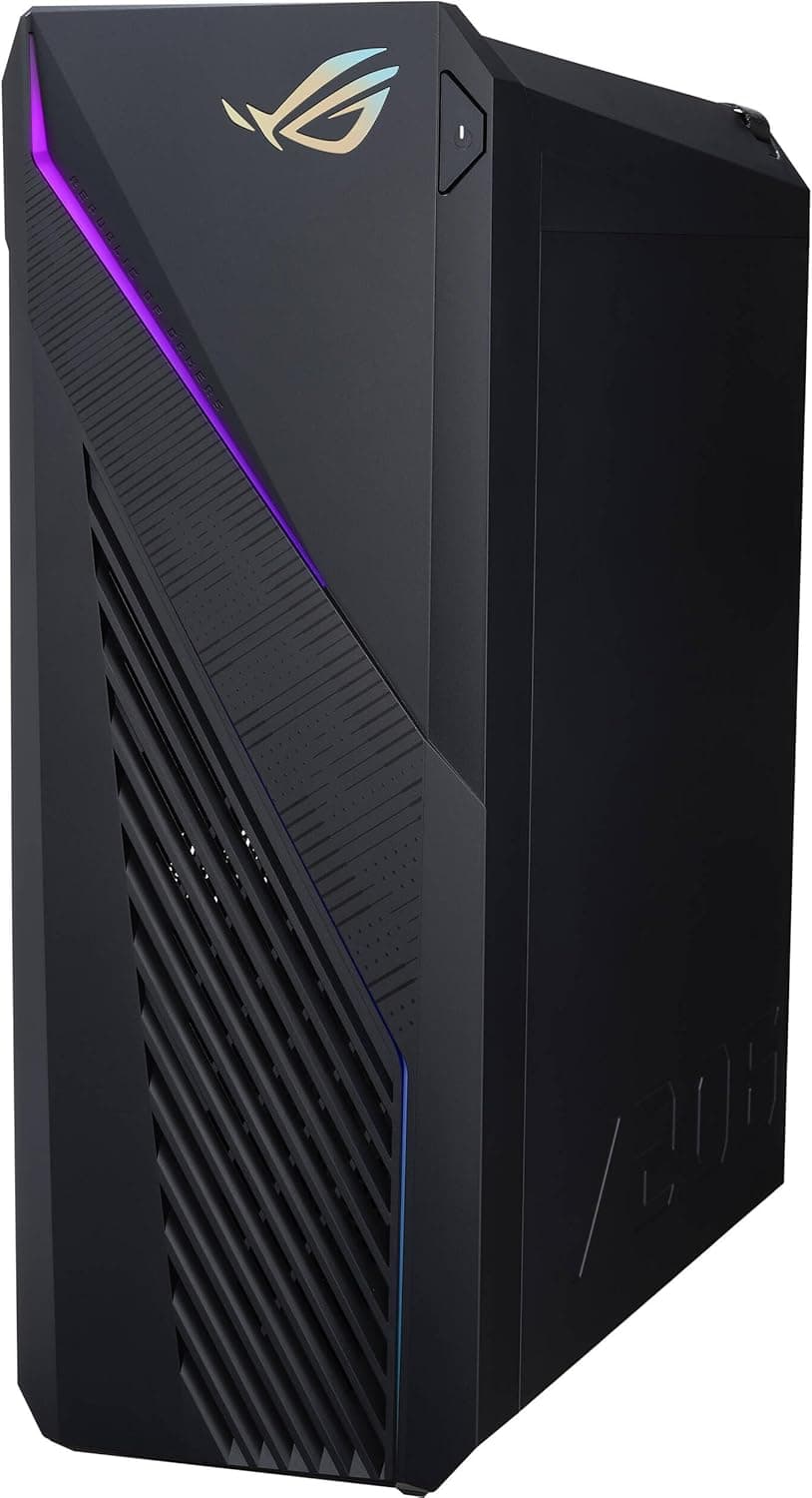 ASUS ROG Strix G16CH Gaming Desktop Intel 16-core i7-13700F (Beats i9-12900F) 32GB RAM 1TB SSD Geforce RTX 4060 Ti Dual 8GB Aura Sync Lighting 750W PSU (80+ Gold) Win11 w/ICP Accessory