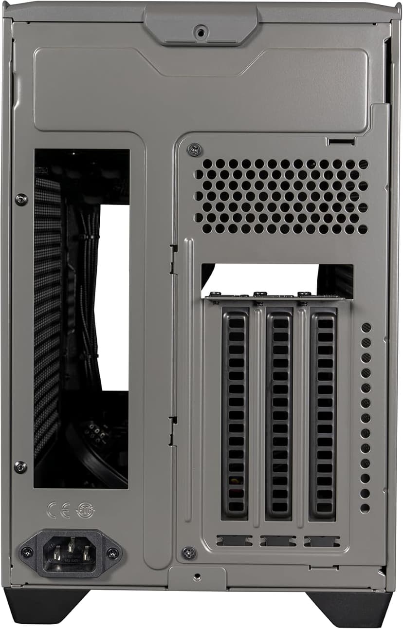 Cooler Master NR200P MAX V2 Mini-ITX PC Case, Top-Mount 280mm AIO, 357mm Vertical GPU Mount, V850W SFX Gold PSU, 90° 12VHPWR, 600W PCIe 5.1, Compatible RTX 5090, RX 7090 XT, Tempered Glass, DIY