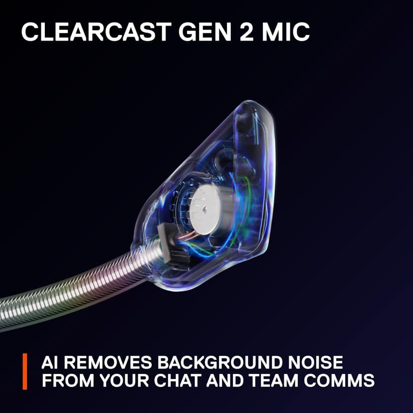 SteelSeries Arctis Nova 1P Multi-System Gaming Headset — Hi-Fi Drivers — 360° Spatial Audio — Comfort Design — Durable — Lightweight — Noise-Cancelling Mic — PS5/PS4, PC, Xbox, Switch - White