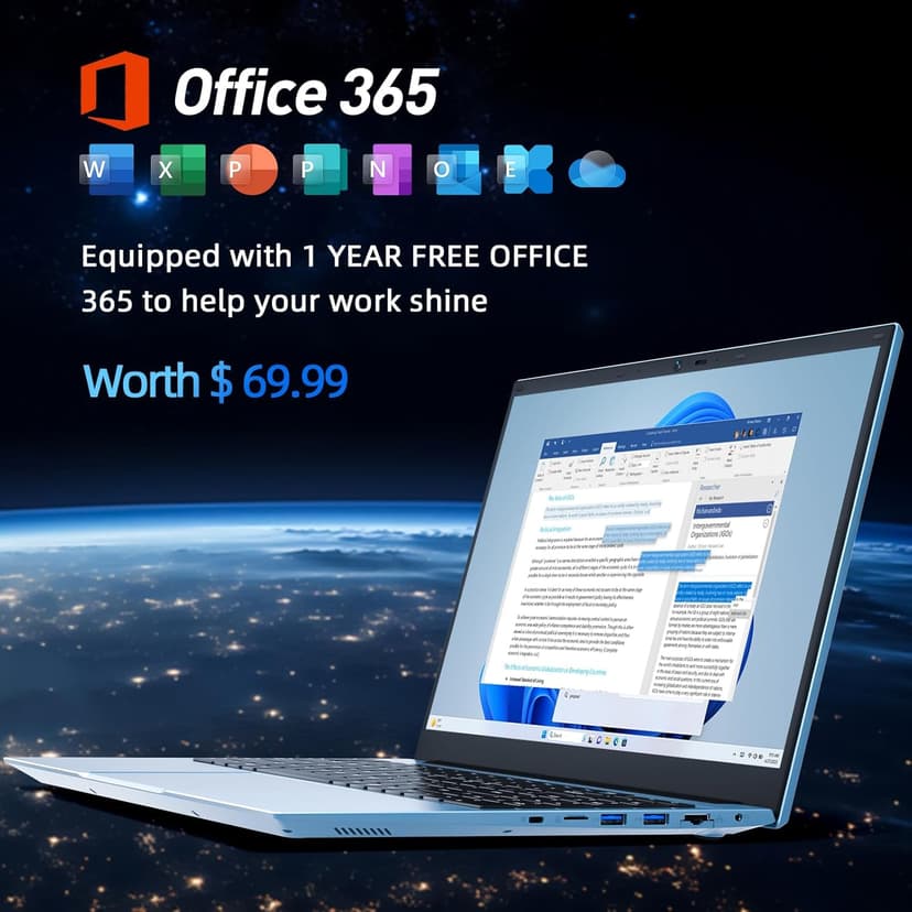 Naclud 15.6 Inch Laptops, 20GB RAM 128GB EMMC+1024GB SSD, Gray | Laptop Computer, Celeron N5095 Quad-Core, Windows 11 Computers, 7000mAh, WiFi 6, BT5.2, USB 3.2 * 3, HDMI, Type-C