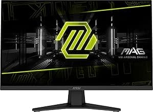 msi MAG 274QF X24 27-inch 2560 x 1440 (QHD) Gaming Monitor, 240Hz, Adaptive-Synch, HDMI, DisplayPort, VESA Mountable, Tilt, Height Adjustable, Speaker, 0.03ms, Black