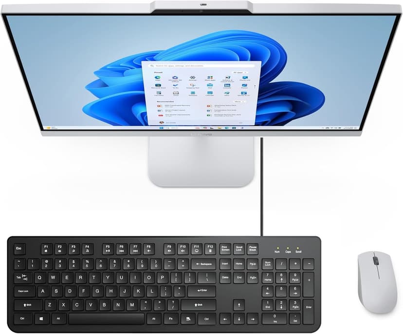 Lenovo 24 23.8" FHD All-in-One Desktop Computer for Home Office, Intel 4-Core Processor (Beat i3-1110G4), 32GB DDR4 RAM, 1TB PCIe SSD, WiFi 6, Bluetooth, Business AIO, Windows 11 Pro, Vent-Hear
